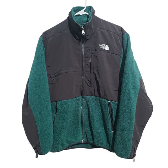The North Face Men's Denali Jacket Green Vintage Size Small - Picture 1 of 6